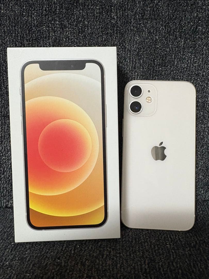 Apple iPhone 12 mini 128GB本体 ホワイト 画像2