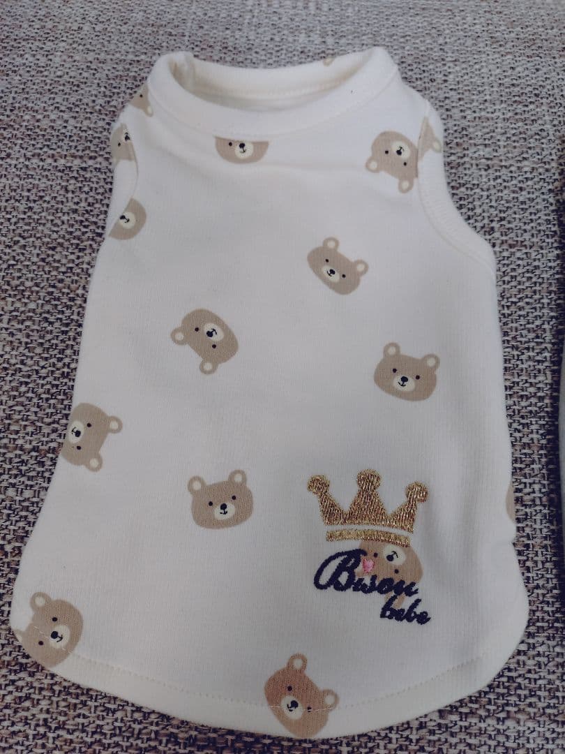 お値下げ Bisou bebe 犬服 子犬 XSサイズ 2点セット 画像2