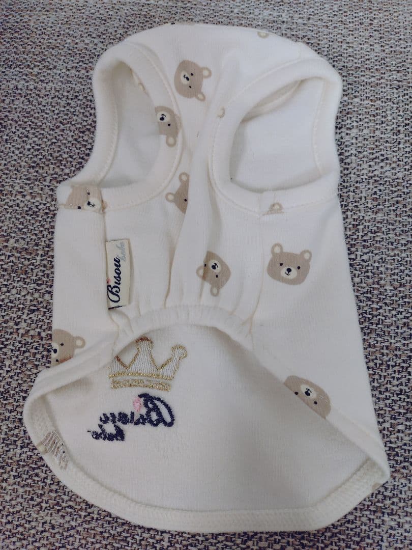 お値下げ Bisou bebe 犬服 子犬 XSサイズ 2点セット 画像3