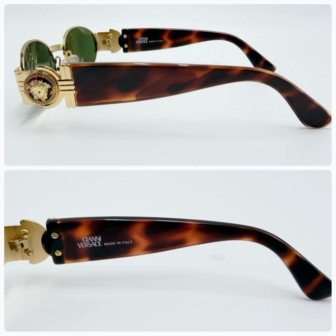 GIANNI VERSACE S72 メデューサ サングラス べっ甲 Y2K 画像4