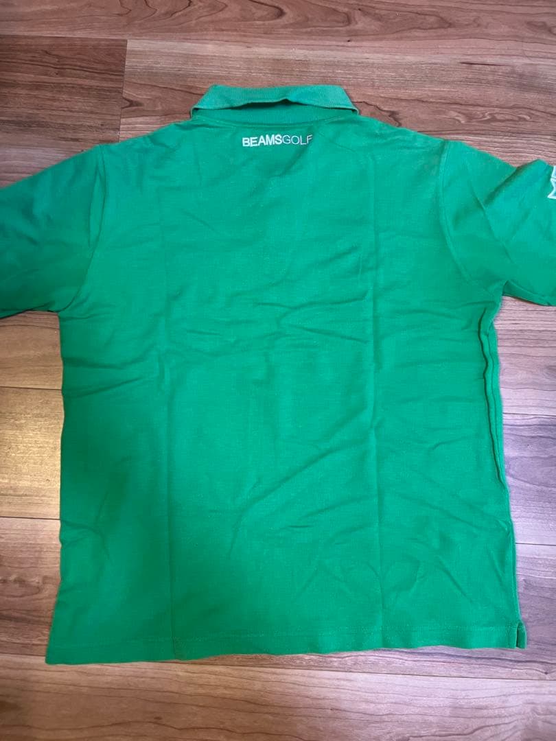 BEAMS GOLF メンズ ポロシャツ グリーン 画像2