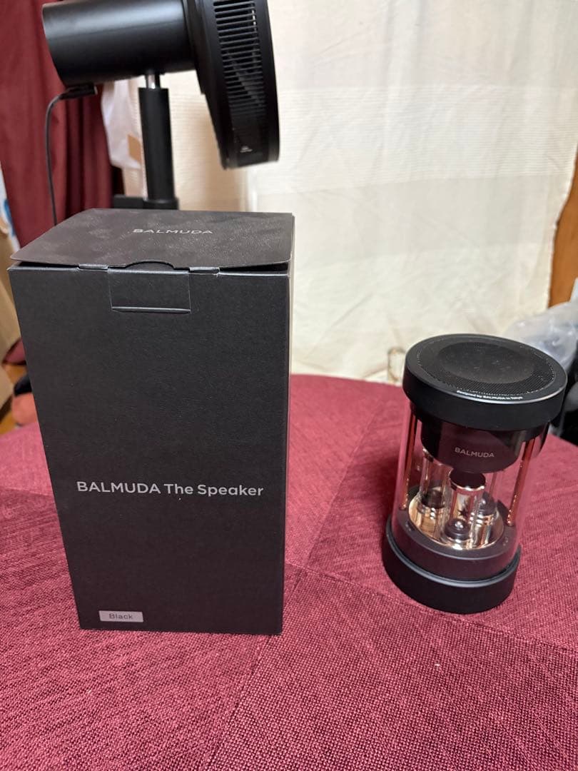 【美品】バルミューダ ザ・スピーカー BALMUDA M01A-BK 画像2