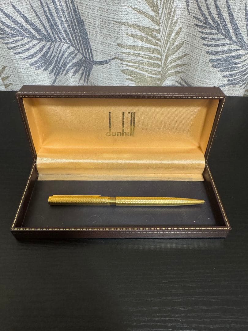 dunhill Germanyボールペン ゴールドカラー 専用ケース付き 画像3