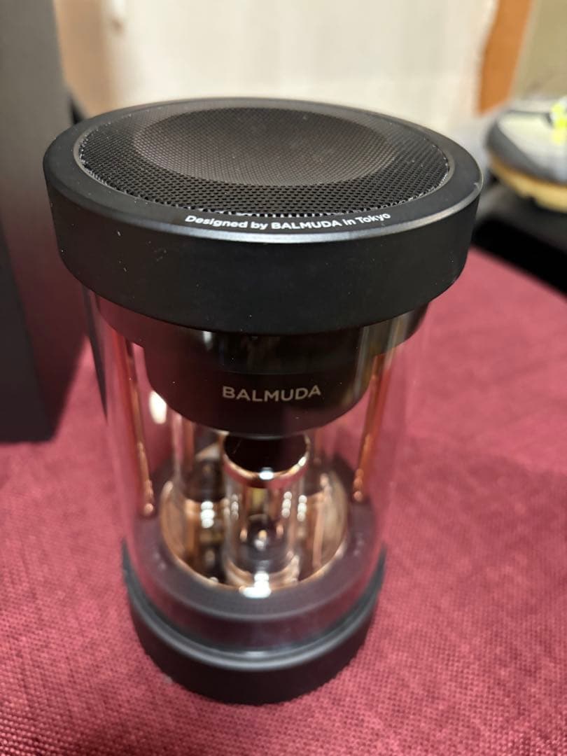 【美品】バルミューダ ザ・スピーカー BALMUDA M01A-BK 画像3