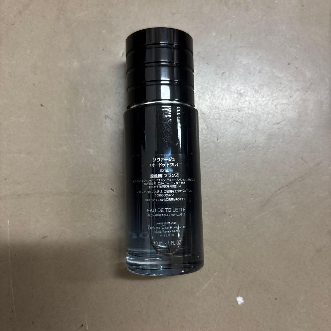 Dior SAUVAGE ソヴァージュ オードゥ トワレ 30mlぐらい 画像3