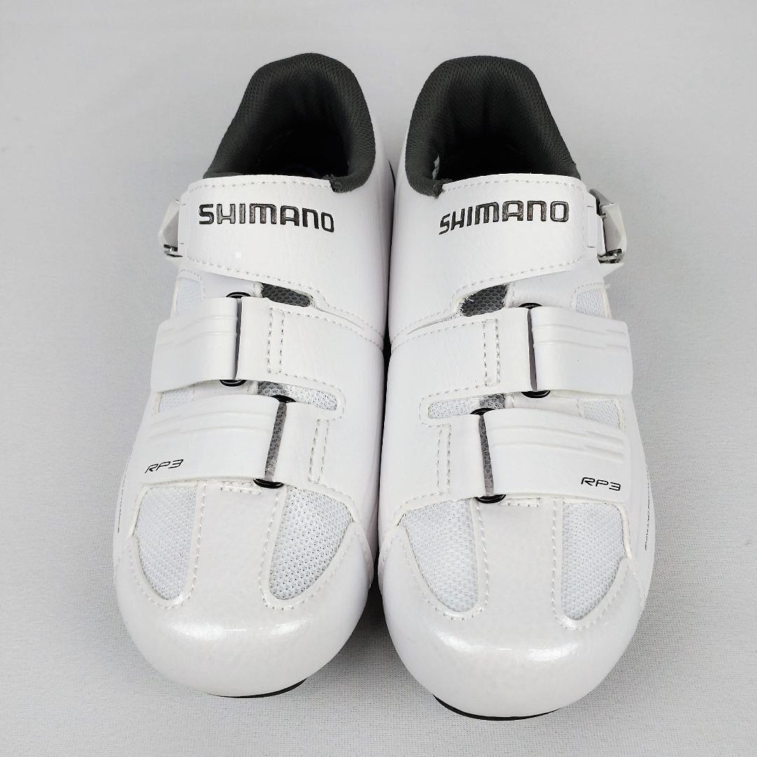 【新品】シマノ ビンディング シューズ RP3 SH-RP300MW ホワイト 画像3