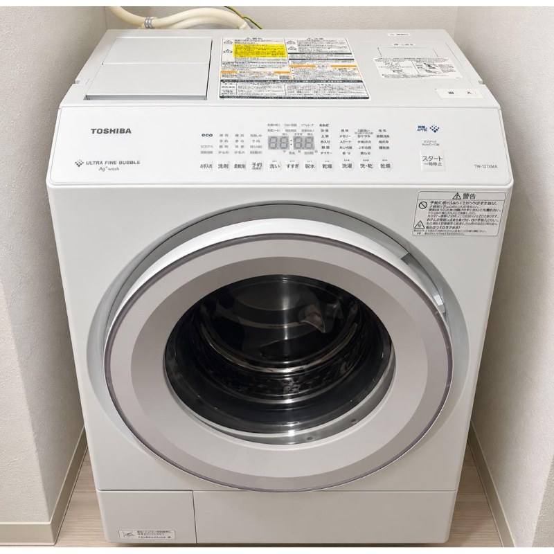 【東芝 ZABOON】ドラム式洗濯乾燥機 12kg/7kg TW-127XM4L