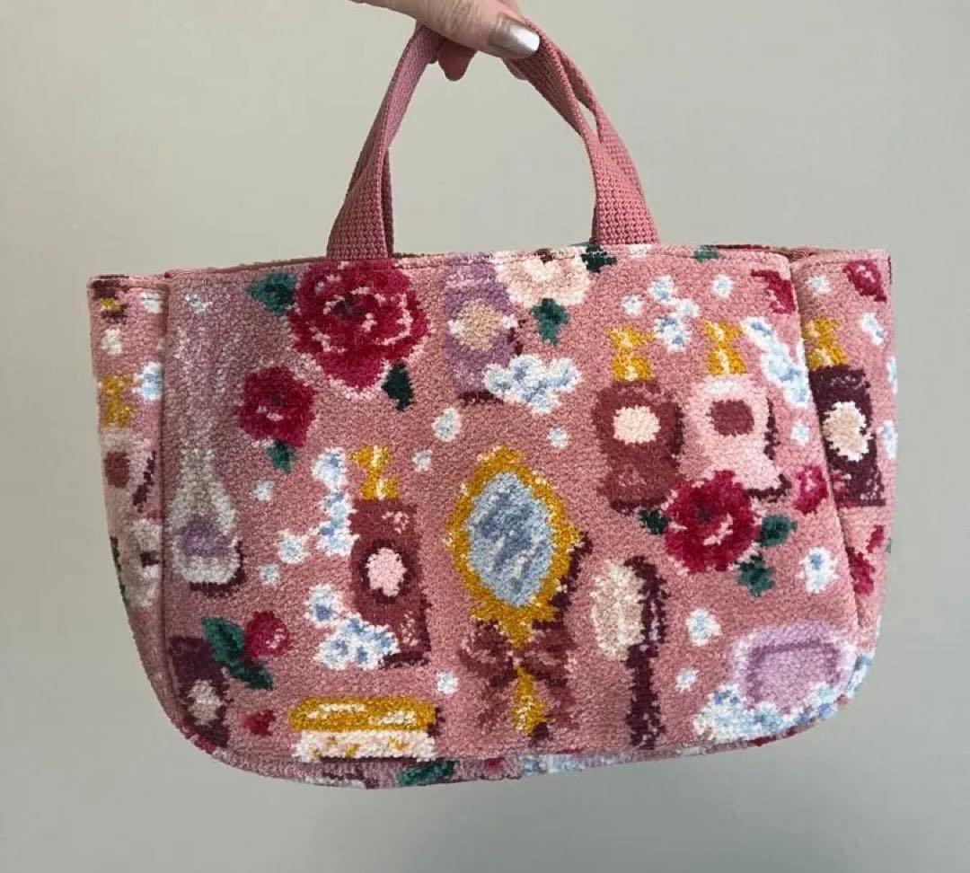 新品未使用フェイラー ピンク バッグインバッグ 画像3