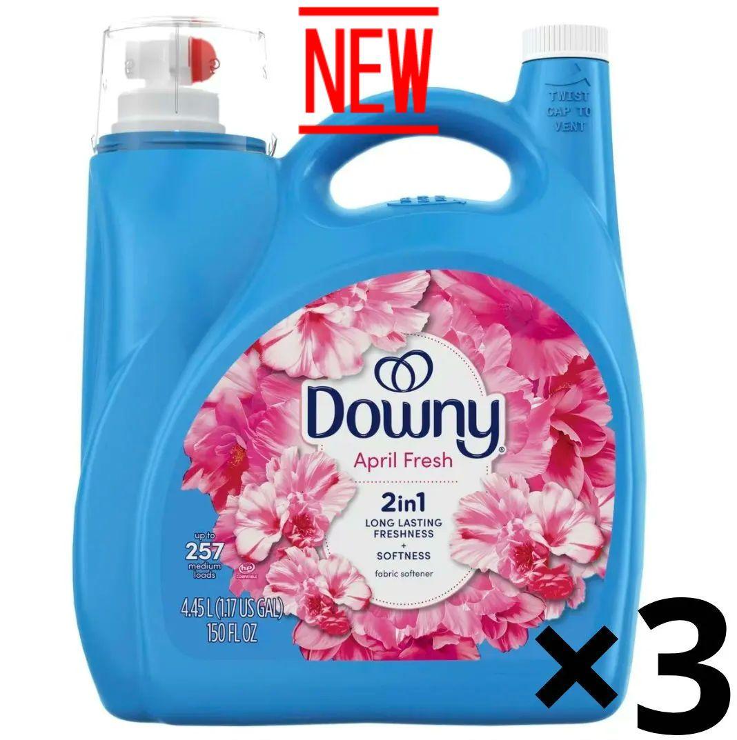 ウルトラ ダウニー SOFT エイプリルフレッシュ 柔軟剤 4.45L 3個