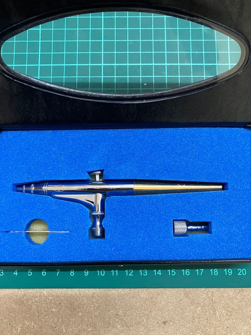 【美品】Rich エアブラシ AB-100 ノズル径0.2mm ダブルアクション 画像3