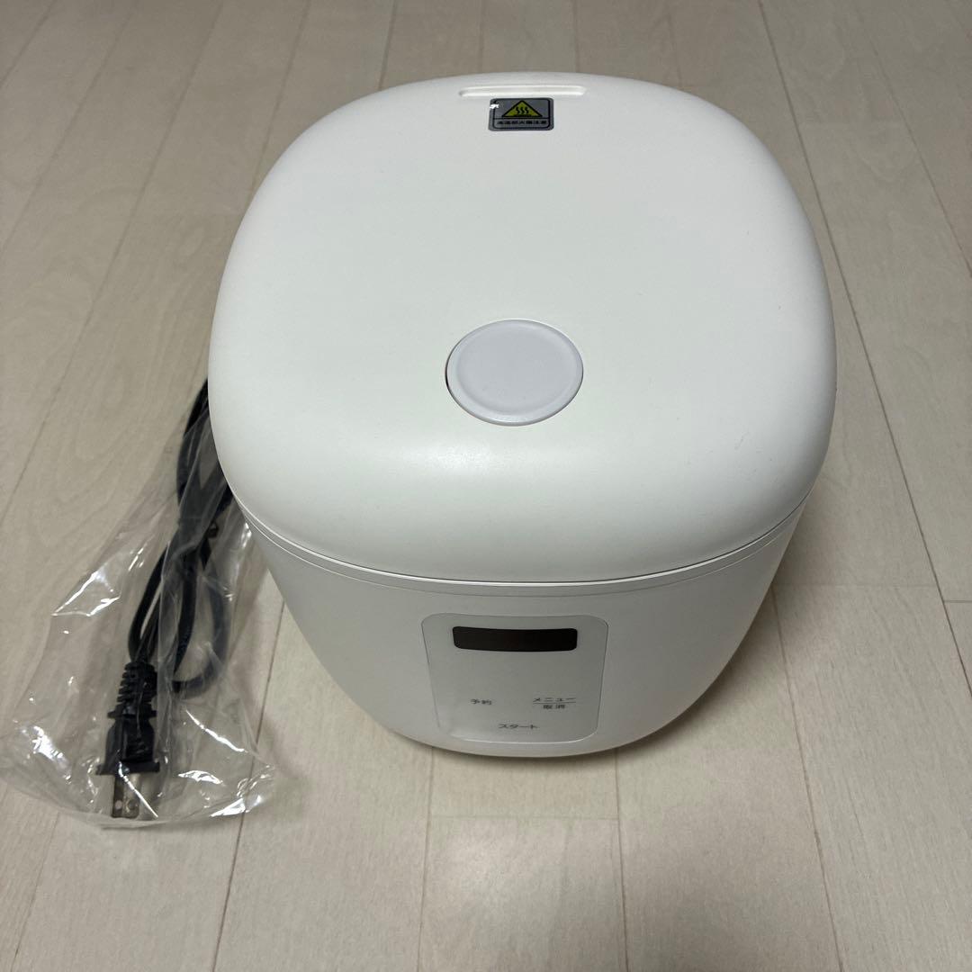 シンプルス s!mplus 4合炊きマイコン式炊飯器（SP-RCMC4-WH）