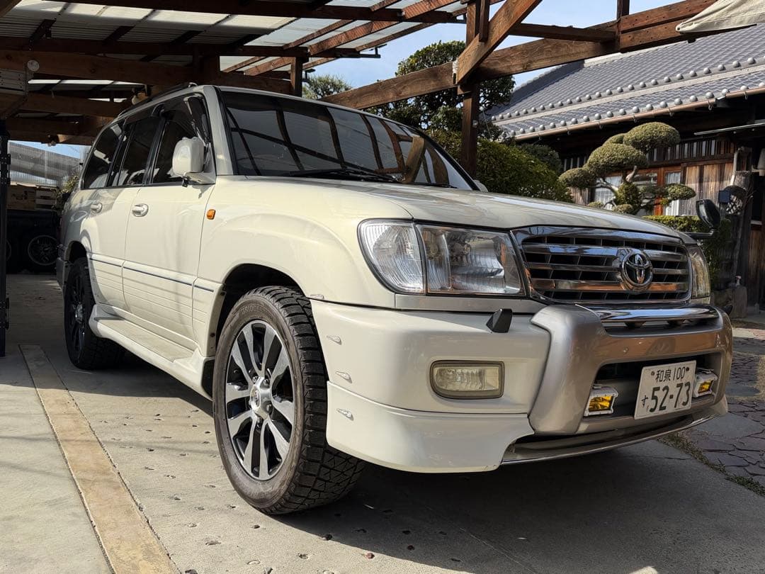 トヨタ ランドクルーザー100 4.2Lディーゼルターボ Gセレクション 税金安 画像2