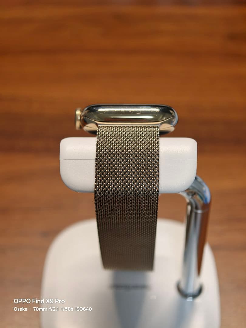 Apple Watch Series 8 41mm ゴールドステンレス セルラー 画像3