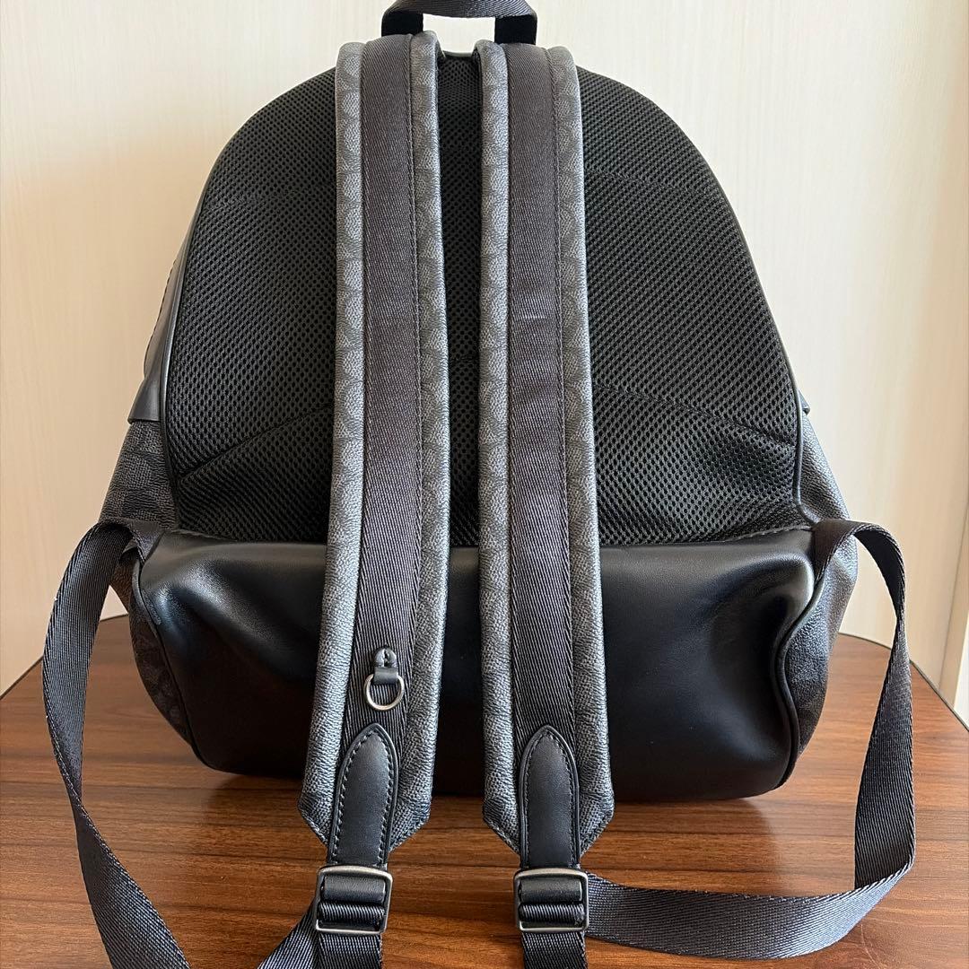 COACH シグネチャー バックパック リュック ブラック 画像2