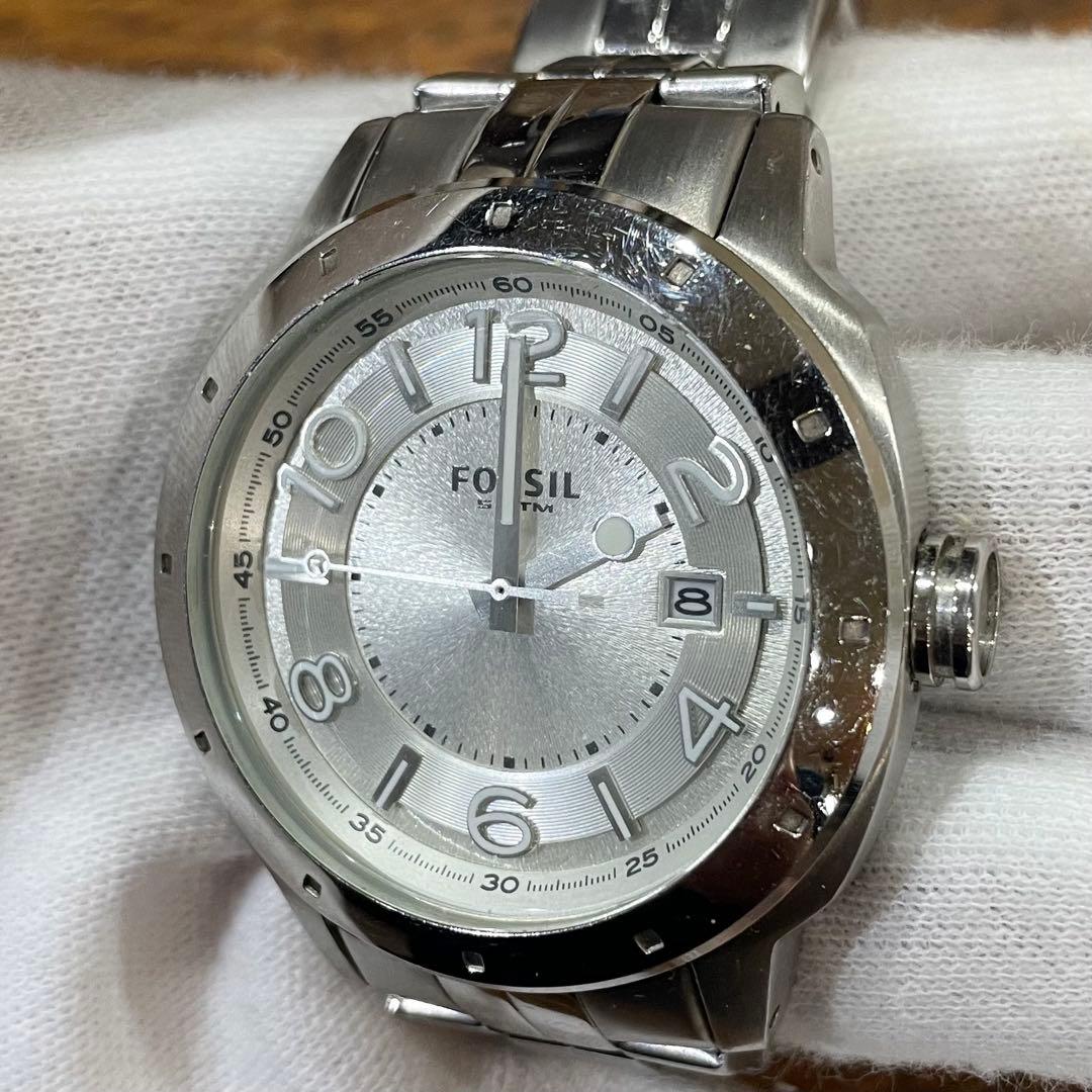 FOSSIL フォッシル 腕時計 AM4205シルバー クォーツ 画像2
