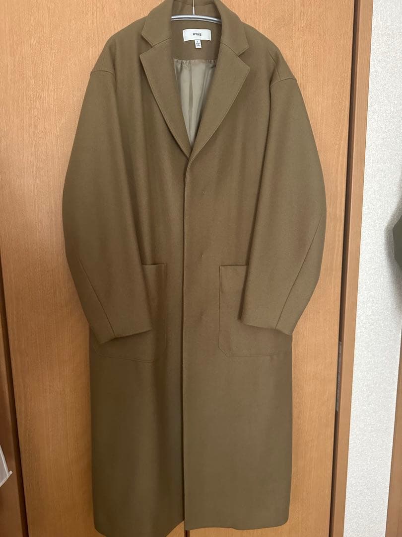 HYKE ハイク ウール コート ロングコート ショップコート