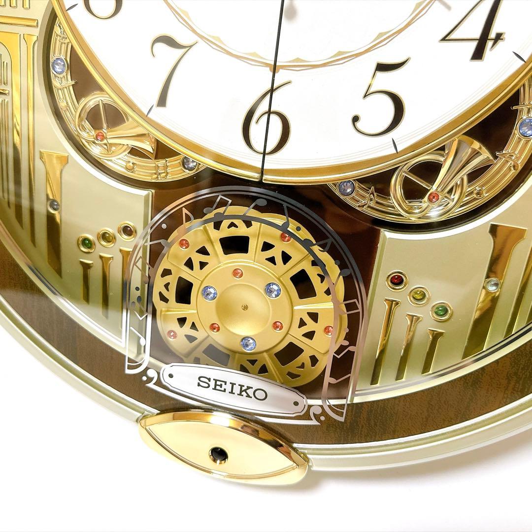希少品 SEIKO RE577B ウェーブシンフォニー からくり時計 画像4