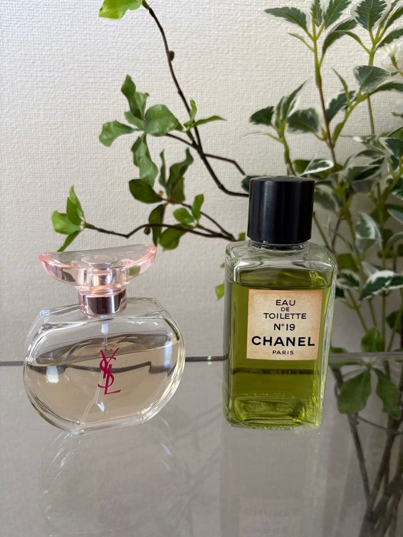 CHANEL No.19 & YSL 香水 2本セット 画像2
