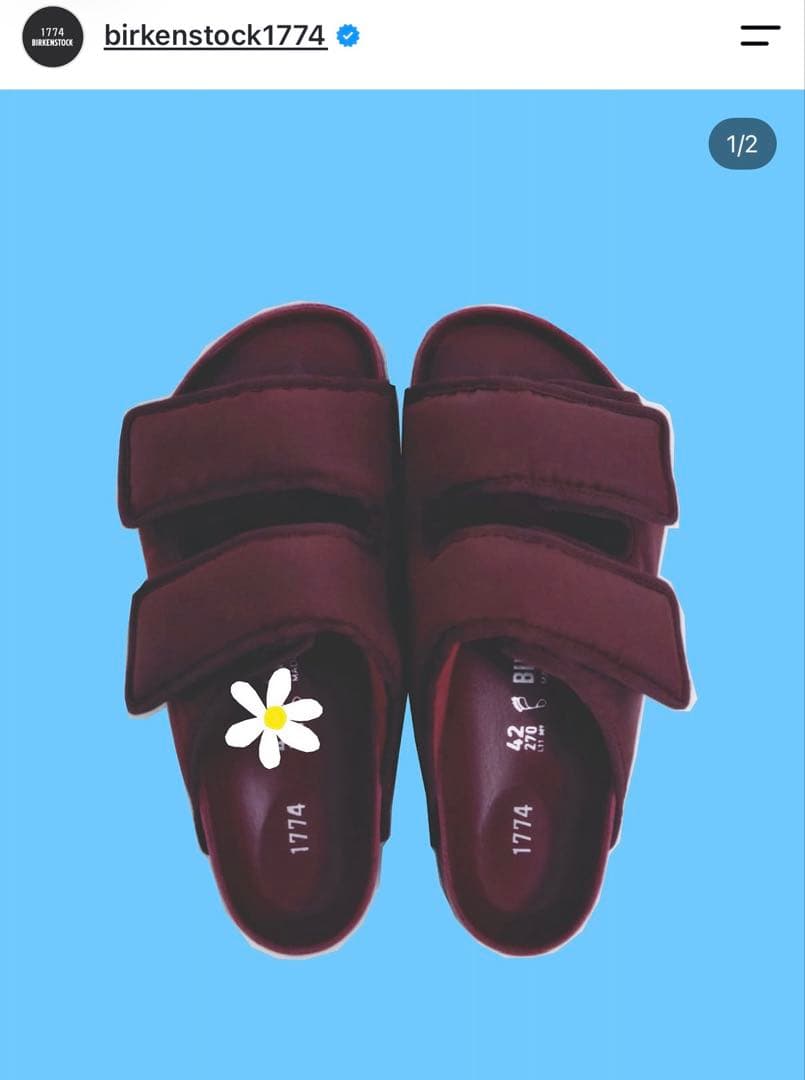 BIRKENSTOCK 1774 CosNy サンダル