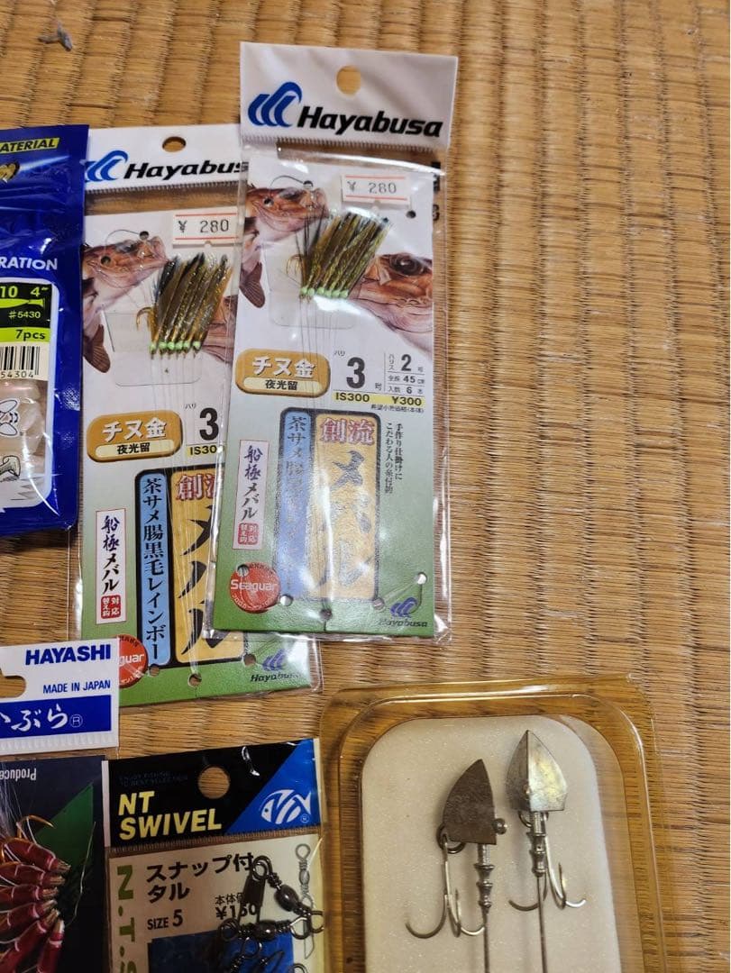釣具 まとめ売り ルアー エギ 仕掛け 土佐かぶら メバル針 ワーム スイベル 画像4