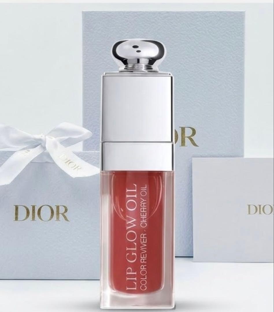 【新品】Diorギフト アディクト リップ グロウ オイル012 ローズウッド