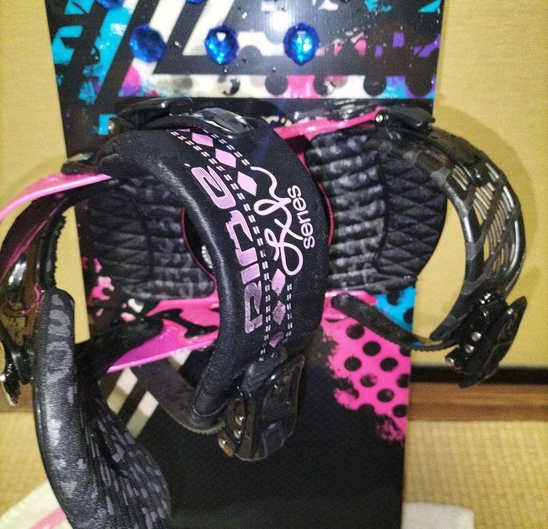 RIDE Rapture スノーボード 147cm ビンディング カバー付き 画像4