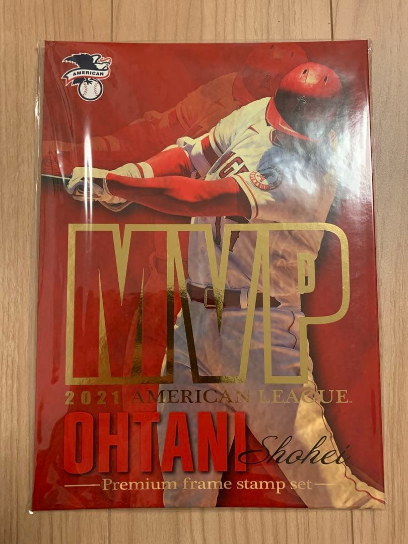 大谷翔平 2021 MVP プレミアムフレーム切手セット タオル 画像4