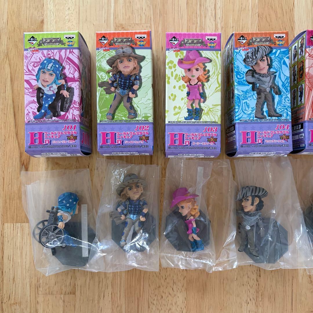 ジョジョ 7部 一番くじ スティールボールラン H ワーコレ SBR フィギュア 画像3