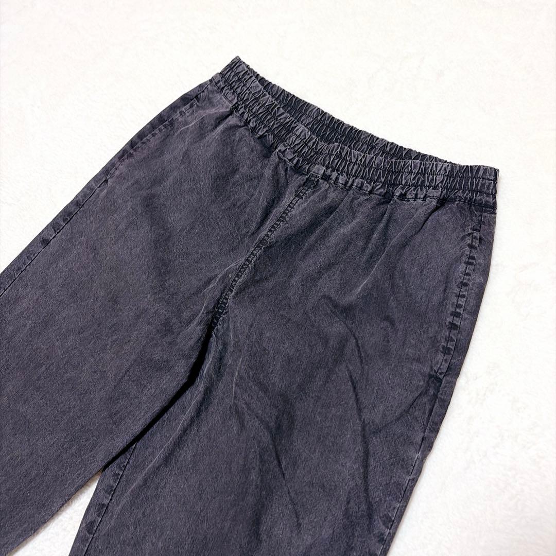 DESCENTE PAUSE バイオウォッシュ トラックパンツ L グレー 画像2