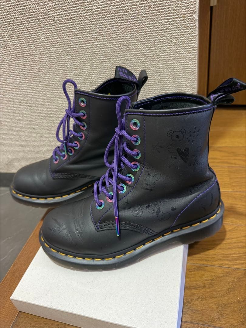 DR.MARTENS × BT21 コラボ 24cm 画像2