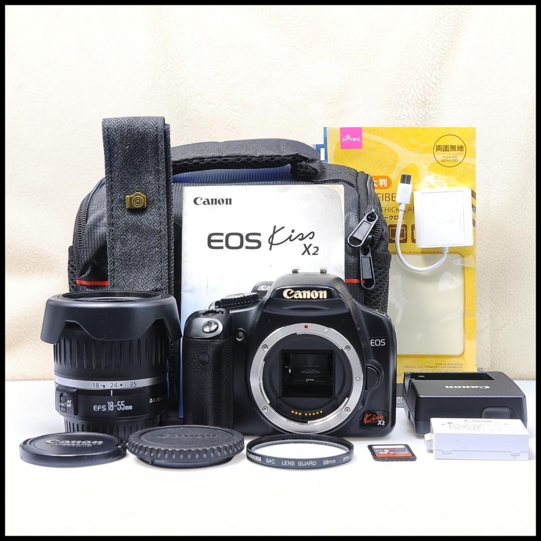 ★Canon EOS Kiss X2★S極小★スマホ転送OK★レンズフィルター 画像2
