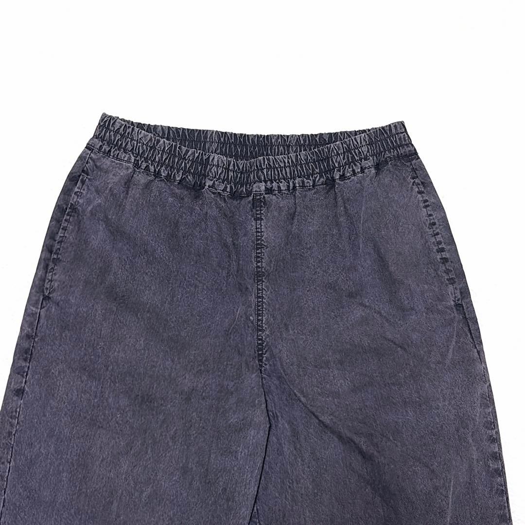 DESCENTE PAUSE バイオウォッシュ トラックパンツ L グレー 画像4
