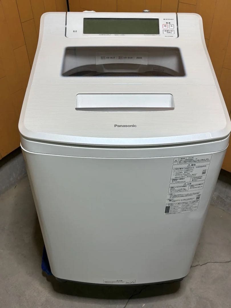 HA ☆山口県下松市 洗濯機 パナソニック NA-SJFA808 22年 8Kg 画像2