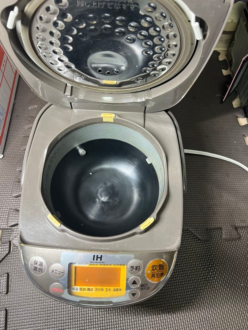 IH炊飯器 シルバー 予約機能付き 画像2