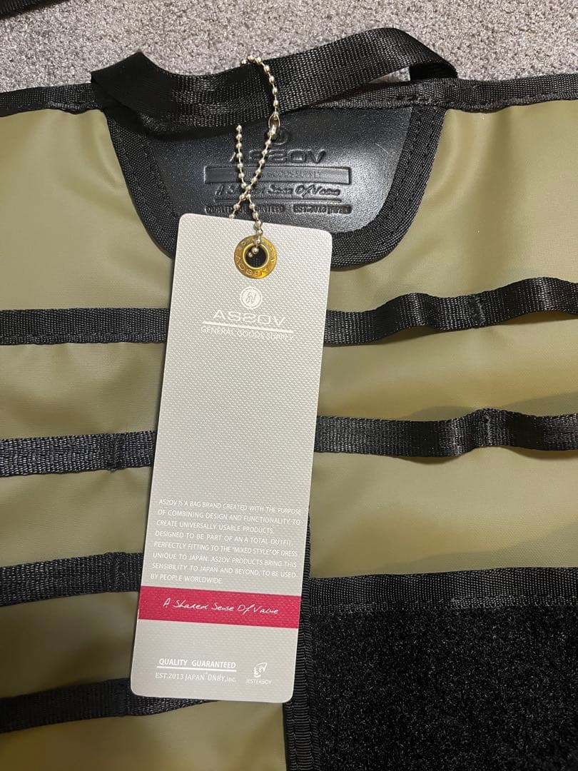 キャンプチェア シートバック用 MOLLEシステム 収納オーガナイザー カーキ 画像4