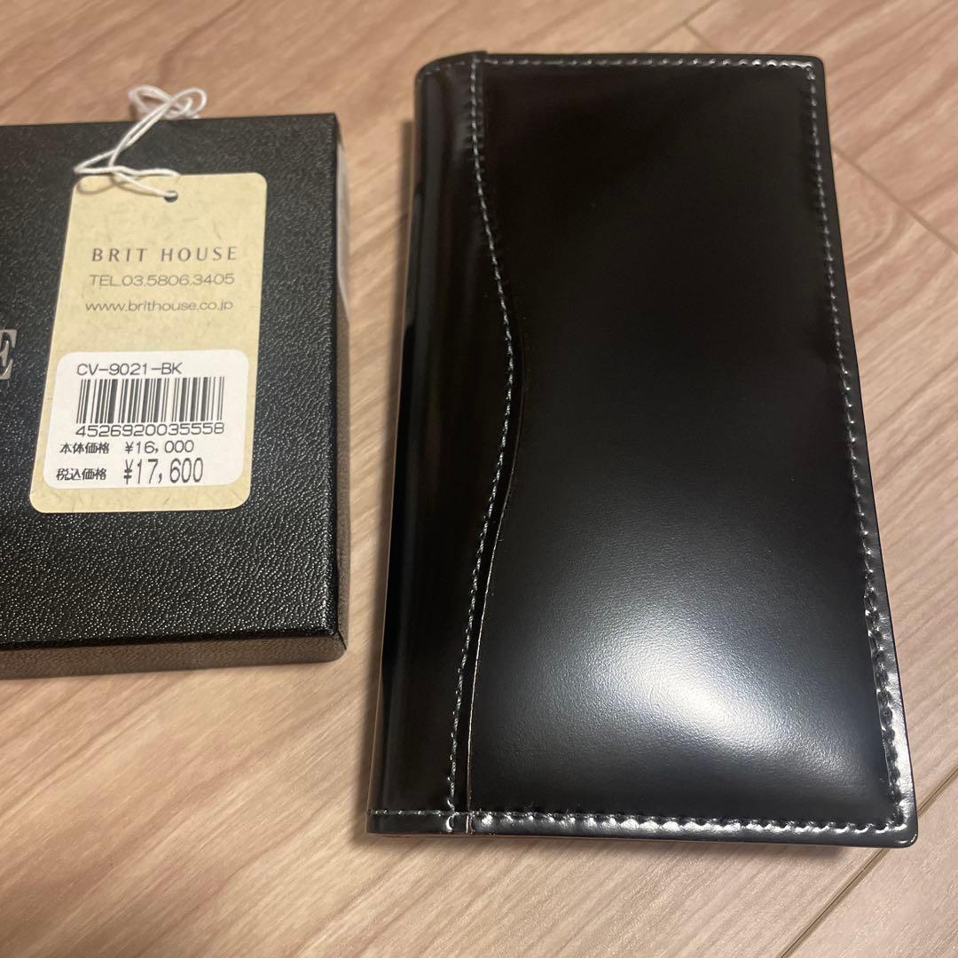 BRIT HOUSE コードバン カード入れ ブラック