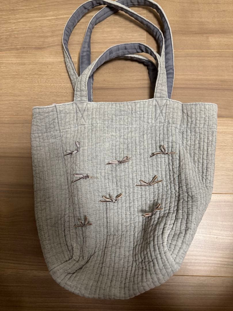 gypsohila ジプソフィア City Bag リボン トート バッグ 画像3