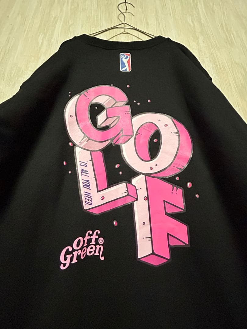 off green GOLF スウェット ブラック L 画像3