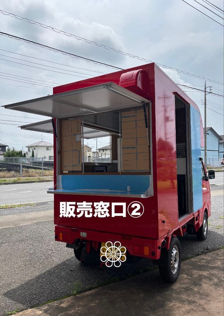 スズキ キャリイ キッチンカー 移動販売車 画像3