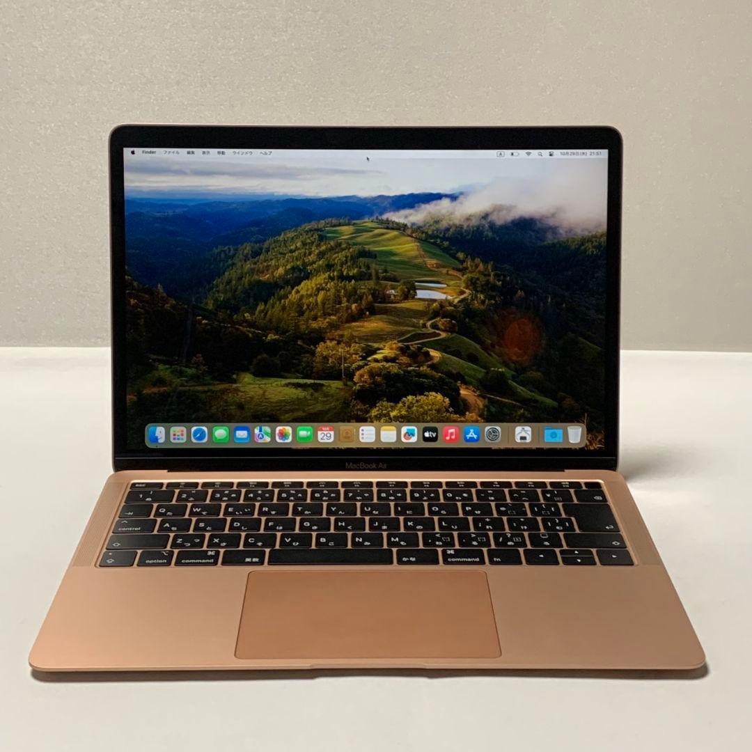 【美品】MacBook Air2018 充放電11回ローズゴールド パソコンPC 画像2