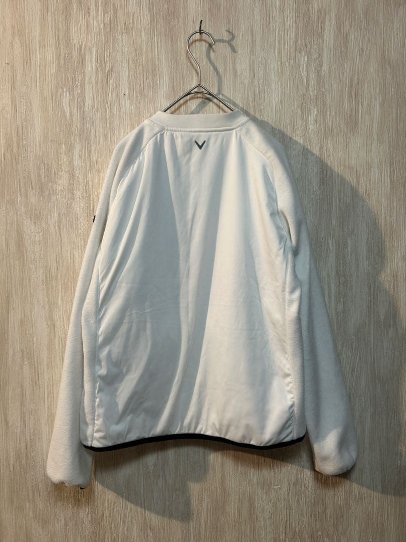 【美品】Callaway レディース ゴルフ ジャケット ブラック ホワイト 画像2