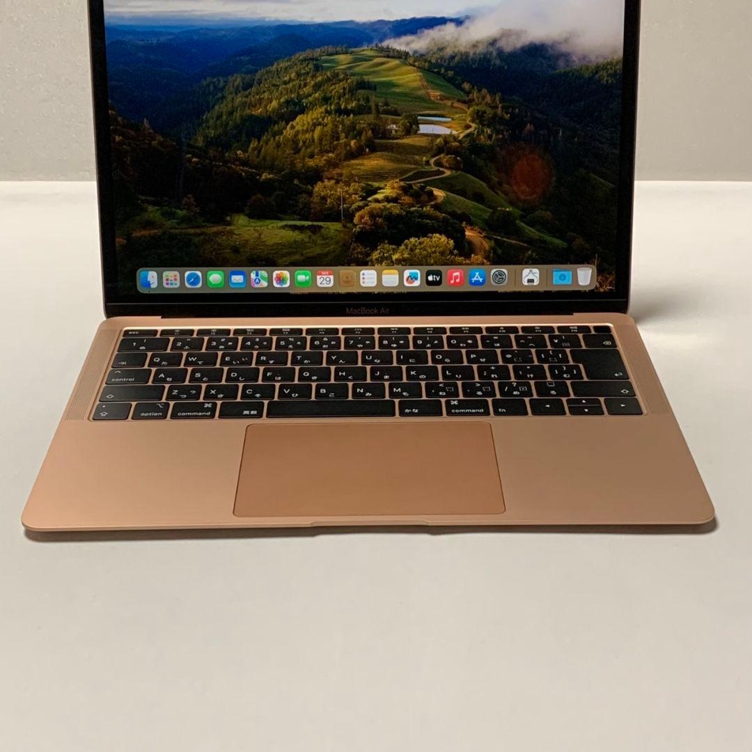 【美品】MacBook Air2018 充放電11回ローズゴールド パソコンPC 画像3