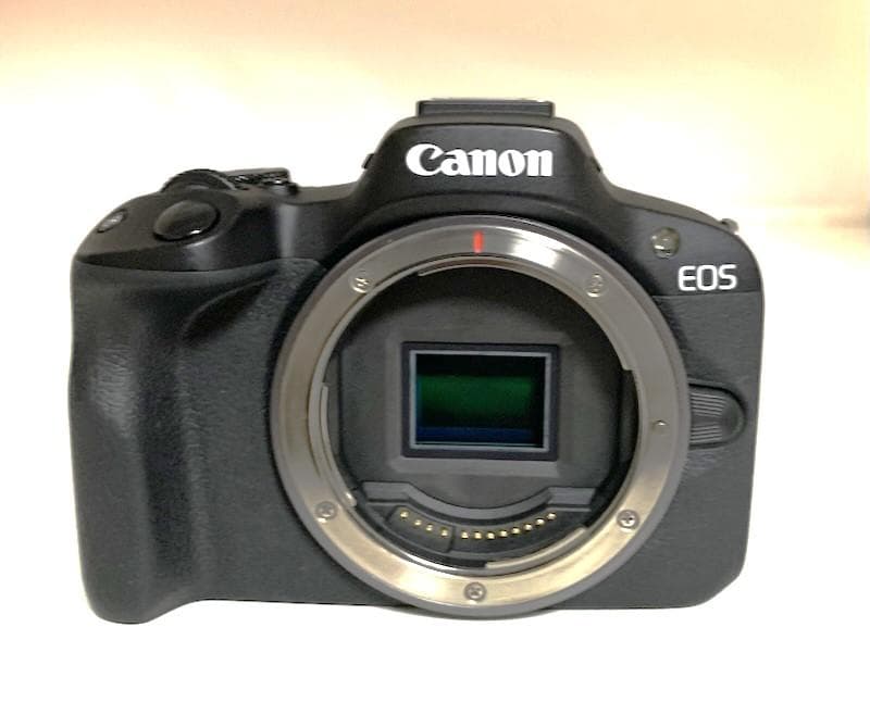 【動作品】キヤノン EOS R50 ボディ ブラック ミラーレスカメラ 画像2