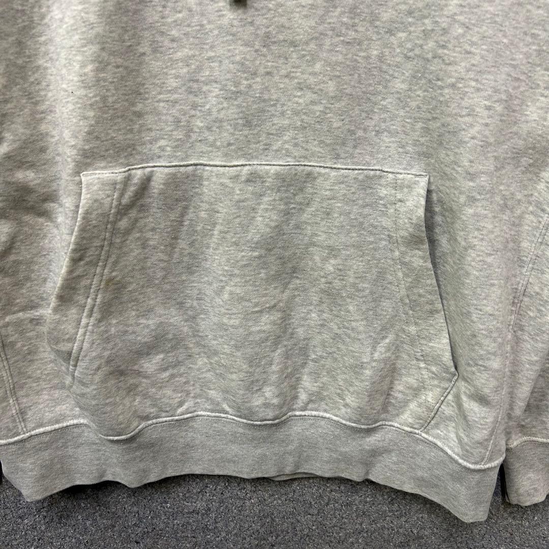 【F133】 NIKE パーカー サイズM グレー 灰色 画像5