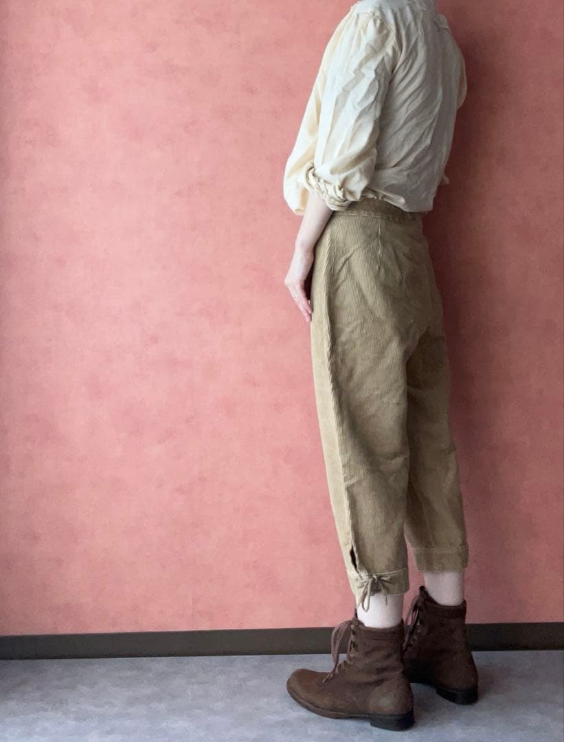 EURO VINTAGE corduroy pants jantiques 画像3