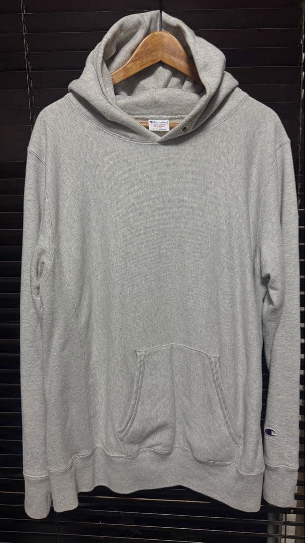 Champion REVERSE WEAVE パーカー グレー XXL