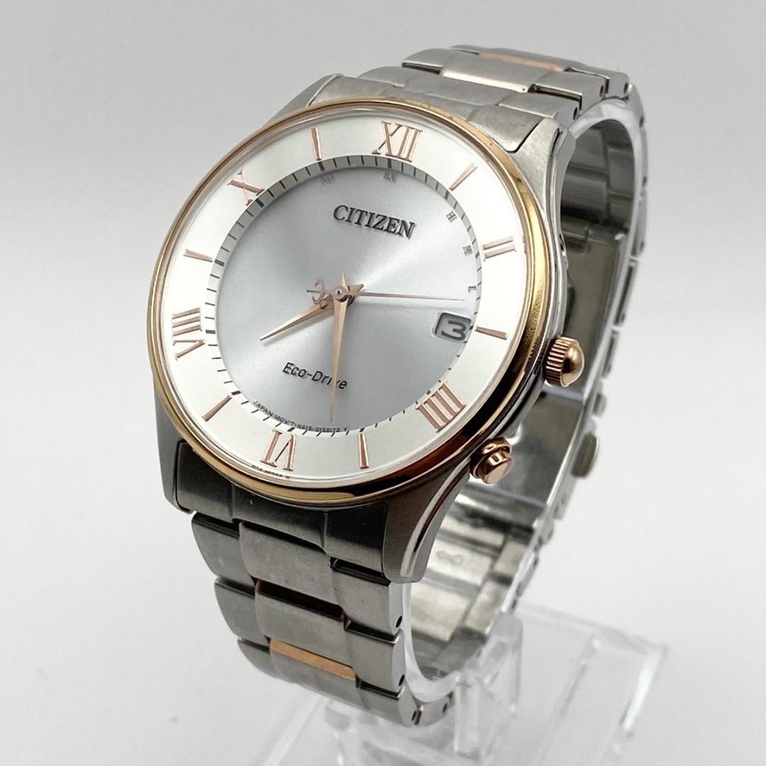 稼働品 CITIZEN シチズン エコドライブ 腕時計 メンズ ソーラー 画像2