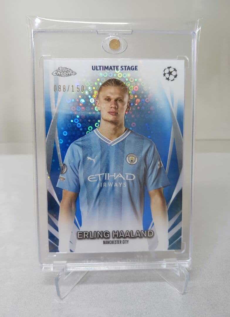 カラーマッチ 150枚限定 Topps Chrome ハーランド HAALAND