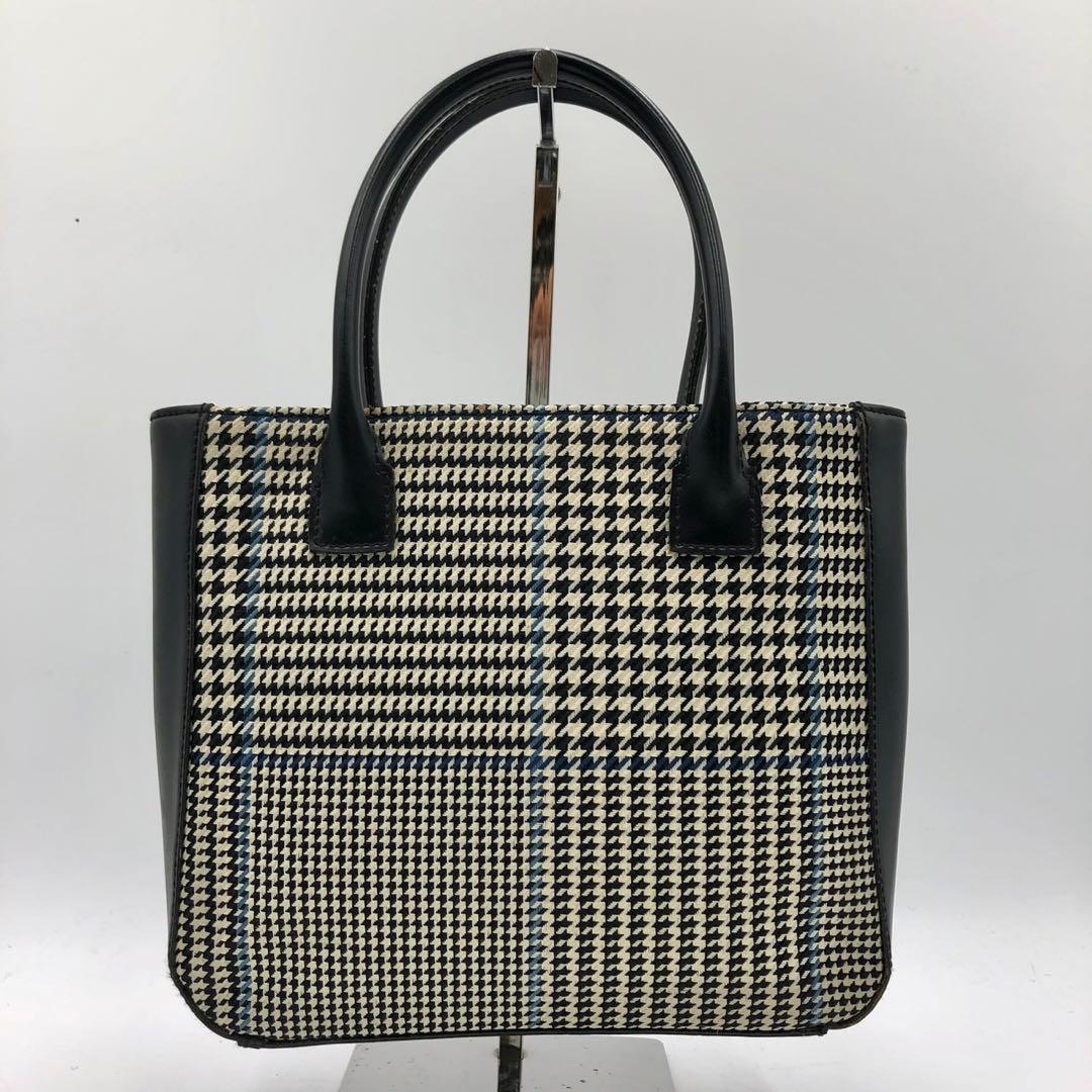 【美品】ローレンラルフローレン 千鳥格子 トートバッグ ハンドバッグ 画像4