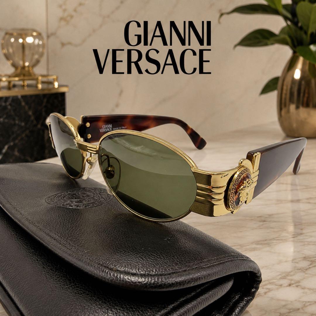 GIANNI VERSACE S72 メデューサ サングラス べっ甲 Y2K